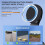 Car Phone Mount Holder Bendable Alloy Rod Design 360 Degree Rotation Heatproof for Stable Multiple Position Use 2