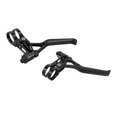 Adjustable Bicycle Brake Handle Set Black