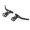 Adjustable Bicycle Brake Handle Set Black 14