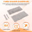 Swage Lag Screws for Cable Railing-1/8" Cable Railing Hardware Kit, Left and Right Handed Thread for Post Railing System 2