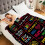 Søn Tæppe Flannel 60x50 Tommer Blødt Plaid Gave 5