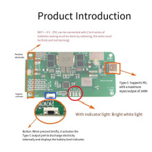 PD140W Bidirektionales Schnelllademodul für 2S-6S Lithium-Li-Ionen- und Lifepo4-Akkus Mobiles Stromversorgungsmodul