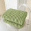 Fleece Throw Blanket Green Striped Microfiber 50x60 Inches 4