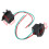 Hyundai SantaFe H7 Taillight Socket with Wire Adapter 2pcs Easy Replacement 9