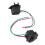 Hyundai SantaFe H7 Taillight Socket with Wire Adapter 2pcs Easy Replacement 12