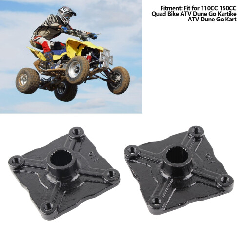 2pcs 23 Tooth Spline 4 Stud Hub 110cc 150cc ATV