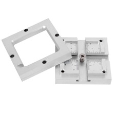 HT-80H Aluminum Alloy BGA Reballing Station Universal Steel Mesh Stencil