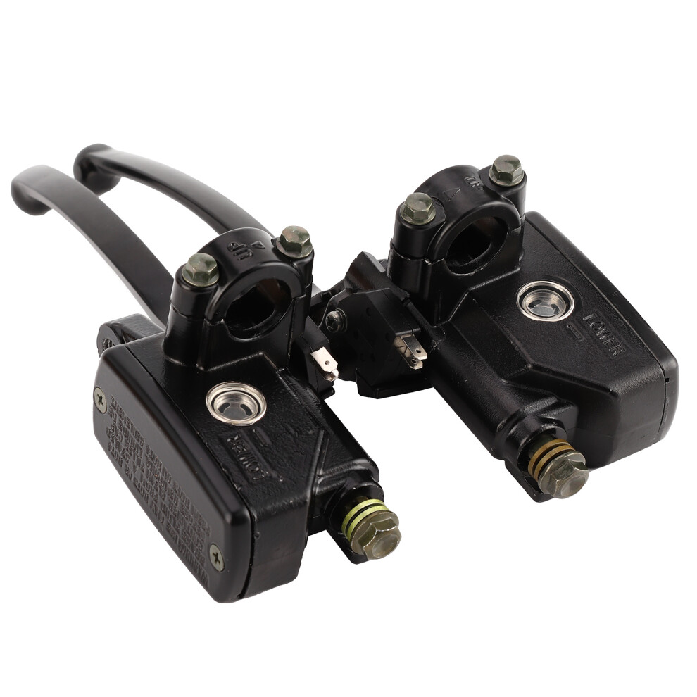 Cnc Forged Aluminium Brake Clutch Master Cylinder Black 7340572919878