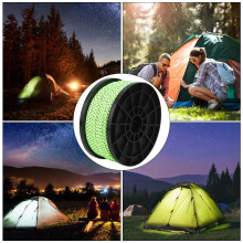 High Density 2.5mm Camping Rope Reflective Windproof Safety Line for Tents