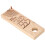 Wooden Fish Hook Measuring Ruler, Lightweight, Compact Accessory 1