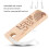 Wooden Fish Hook Measuring Ruler, Lightweight, Compact Accessory 7
