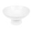 Supvox ceramic dessert bowl white smooth line 1 piece 4