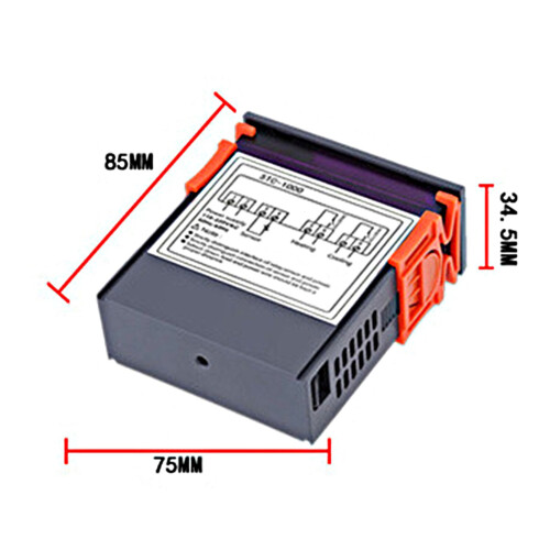 STC-3000 Digital Temperature Switch Controller - Wide Range, Precise Thermostat 1