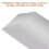 6pcs 6x12 Inch Aluminium Metal Sheet, Rectangle Flat Plain Plate for Various Applications 4