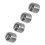 Reducting Nut Repair Tool 100Pcs Stainless Steel Thread Inserts M6x11.5D 8