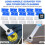 Blade Scraper Tool with 10 Pcs Extra Replacement Metal and 10 Pcs Plastic Blades, for Cleaning Cooktop,Paint 3