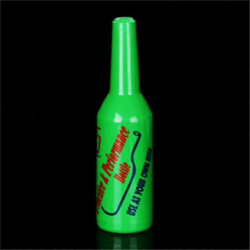 (Green) Flair Bartender Bartending Practice Bar Pub Bottle Wine Cocktail Shaker - White