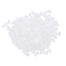 400 Bulk Silicone Face Cover Buckles Transparent Ear Rope Connectors AntiSlip