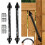 2pcs 14inch Heavy Duty Gate Spring Self Closing Door Spring for Outdoor, Adjustable Automatic Gate Close 2