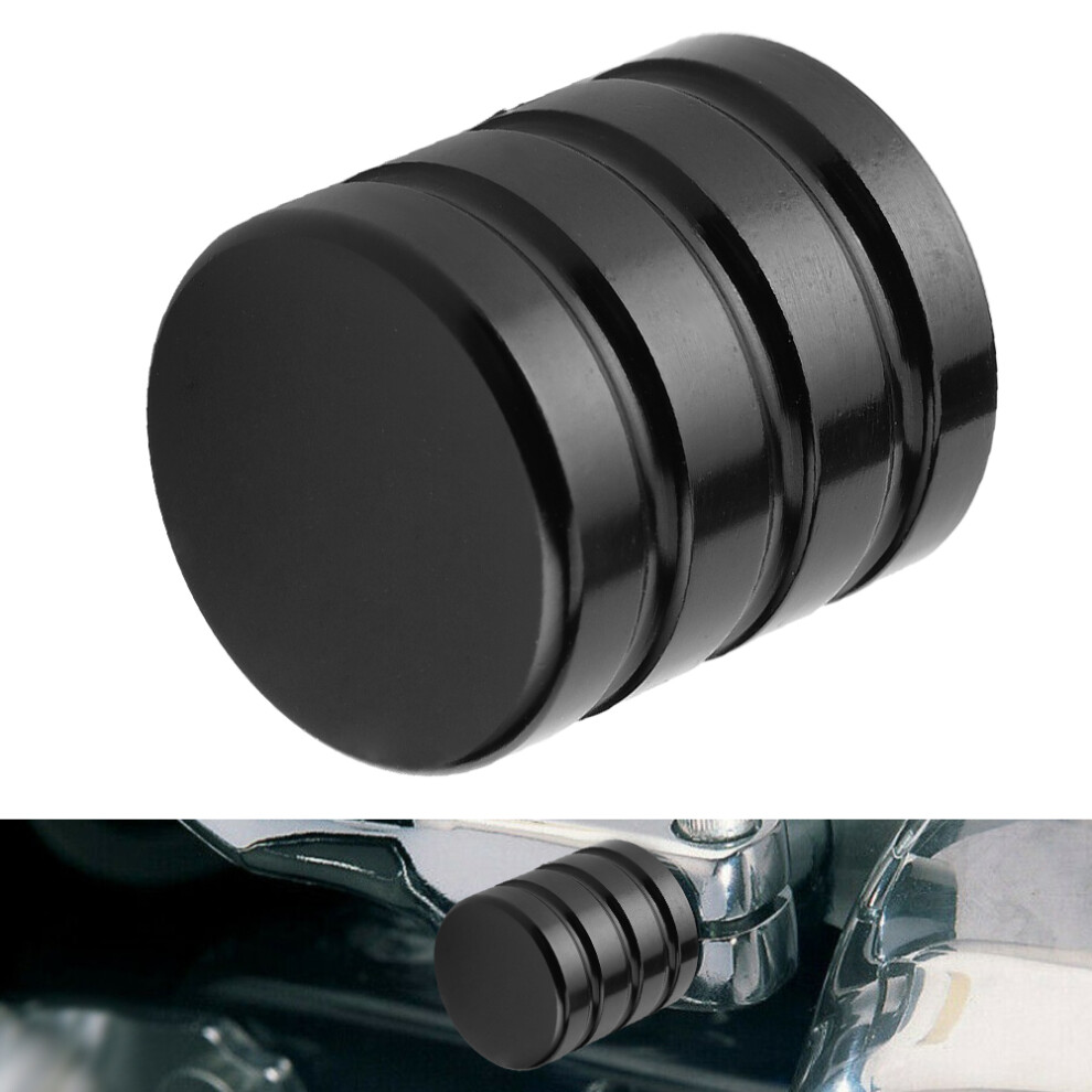 Aluminum Heel Shift Eliminator Cover For Flht Flhr Flhx 1980-2019 Black 5081392103802