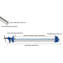 24 Inch Quick Release Aluminum Alloy Bar Clamp for Woodworking Effective 520mm Adjustment
