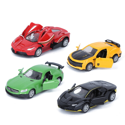 Auto Modell Legierung Türen zu öffnen Kinder 2