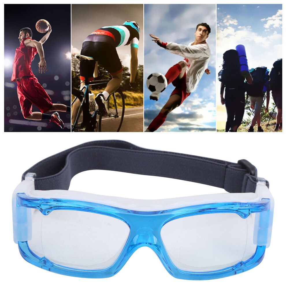 Anlorr Outdoor Sport Safety Goggles Blue, Breathable, Impact-Resistant Basketball Glasses 8291392104397