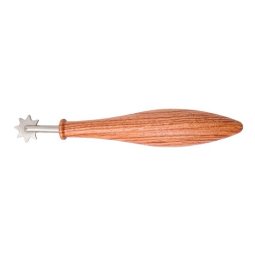 Pottery Tools Clay Roller Printing Lace Cutting, Serrated  Sewing Effect Indentation Tool, Wavy  Dividing Roller
