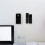 2Pack Acrylic Remote Control Holder Adhesive Wall Mount Phone Holder Wall Mount Organizer Media Storage Box 4
