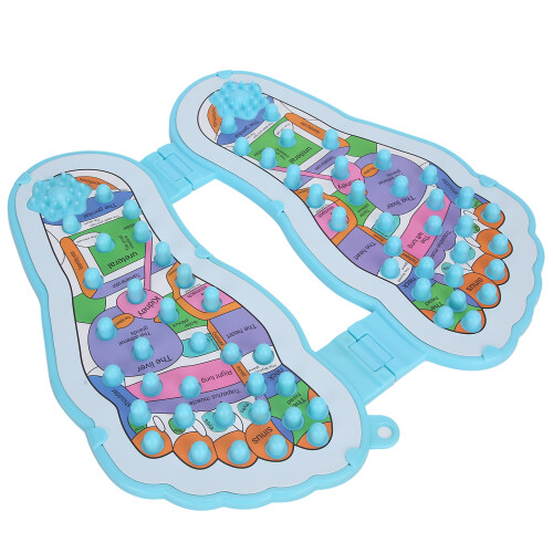 Foot Acupoint Massage Mat 30x29cm Foldable Blood Circulation Stimulator 1