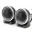 Silk Dome 150W Car Tweeter Pair 92dB Mini 12