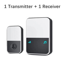 Wireless Doorbell 1000ft Range Waterproof Home