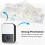 Wireless Doorbell 1000ft Range Waterproof Home 9