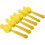 6 Pcs Long Handle Bottle Nipple Cleaner Sponge Brush, Bottle Brush - DD 1