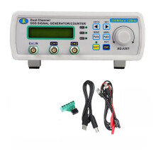 MHS5200A Digital DDS Function Signal Generator Dual-Channel Frequency Counter Arbitrary Waveform Pulse EU PLUG 0-20MHZ
