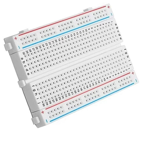 8.5x5.5cm 400 Tie Points Solderless PCB Breadboard  Test Protoboard DIY Bread Board for Bus Test Circuit Board 2