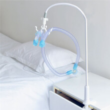 Adjustable and Sturdy CPAP-Hose Holder Hanger for Preventing Tube Leakage Fixed Pipeline Ventilator Accessories