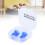 Blue Silicone Swim Ear Plugs 2-Pack 1