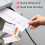 2Pack EKG Rhythm Interpretation Card- Quick ECG Reference Guide for KardiaMobile-Nurse Gifts for Horizontal & Vertical 4