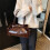 Multifunctional PU Leather Shoulder Bag Top Handle Handbag-Red 5
