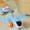 Plastic Turbo Tail Cat Rechargeable Feathers Electronic  Cat Toy Exercise Automatic Moving Remote Control Car 3