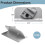 Bevel Mat Cutter Retractable Blade, Portable 45 Push-Style Handheld Mat Board Cutter, Adjustable Blade Depth 7