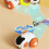 Plastic Turbo Tail Cat Rechargeable Feathers Electronic  Cat Toy Exercise Automatic Moving Remote Control Car 1