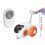 Plastic Turbo Tail Cat Rechargeable Feathers Electronic  Cat Toy Exercise Automatic Moving Remote Control Car 8