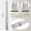 5pack Ring Sizer Measuring Tool Kit, US Ring Size 0-13, Adjustable Bracelet Mandrel 5-9" Wrist Sizer for Jewelry Making 4