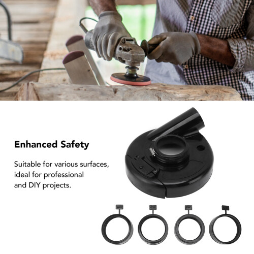 Angle Grinder Dust Cover for 7in Grinder Elastic Rubber Dust Shroud Guard 2