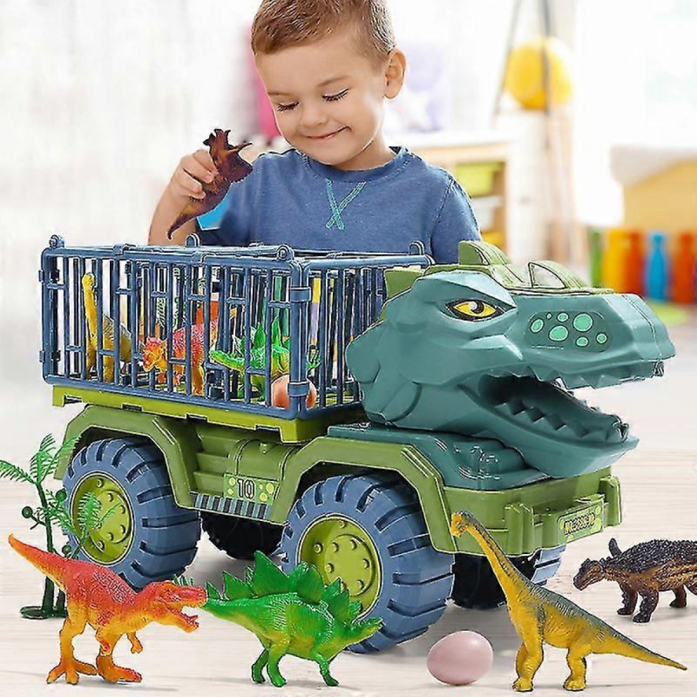 Children's Dinosaur Toy Car Large Engineering Trucks Construction Vehicles Toy Gift Xia 9172356547391