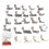 25PCS Industrial Sewing Machine Presser Foot Set, Various Specifications 2
