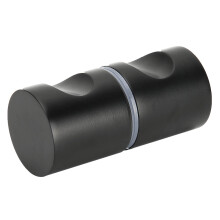 Single Hole Shower Door Handle Black