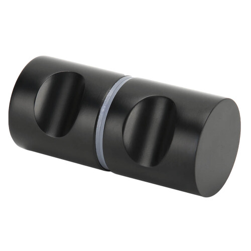 Black Stainless Steel Glass Door Pull Handle 1